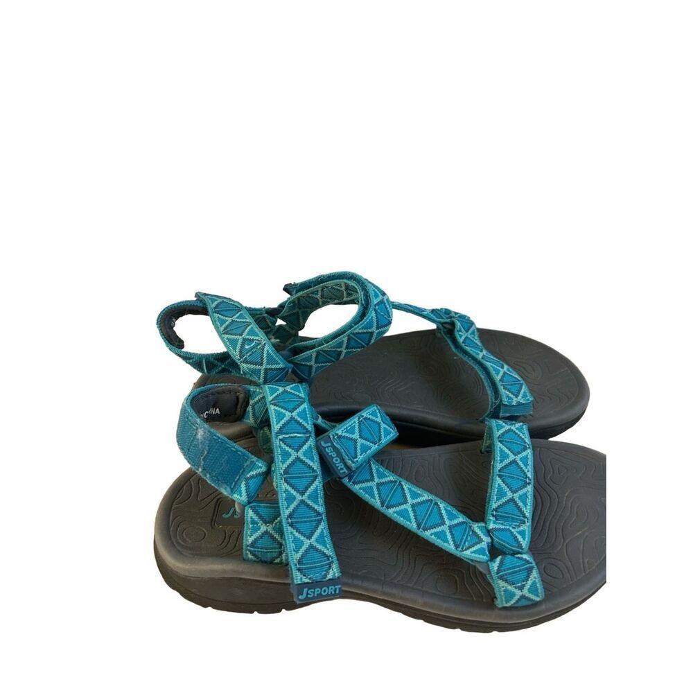 Jambu JBU JSport Strappy Sandals 8m Green Shoes